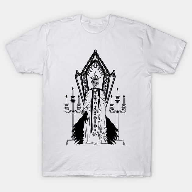 Church T-Shirt by motelgemini